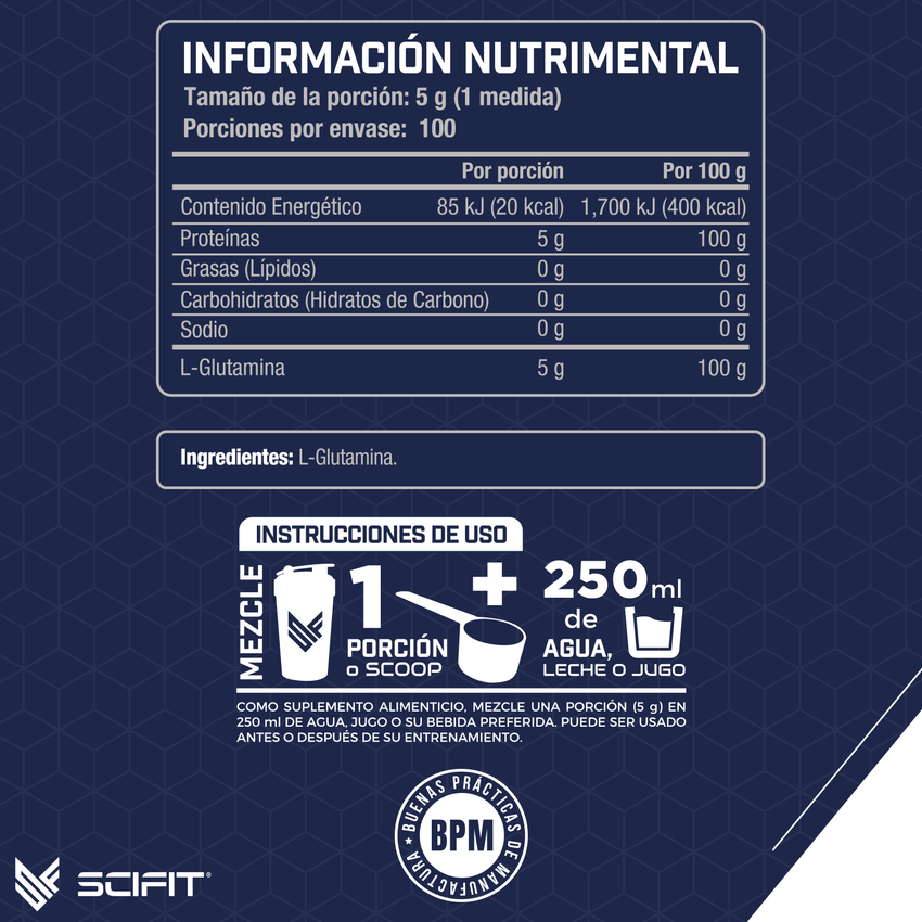 Glutamina Micronizada