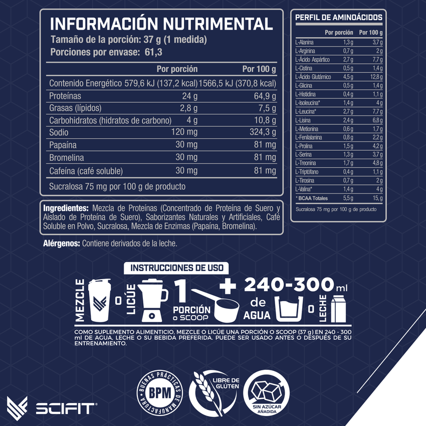 Proteína 100% Whey Protein