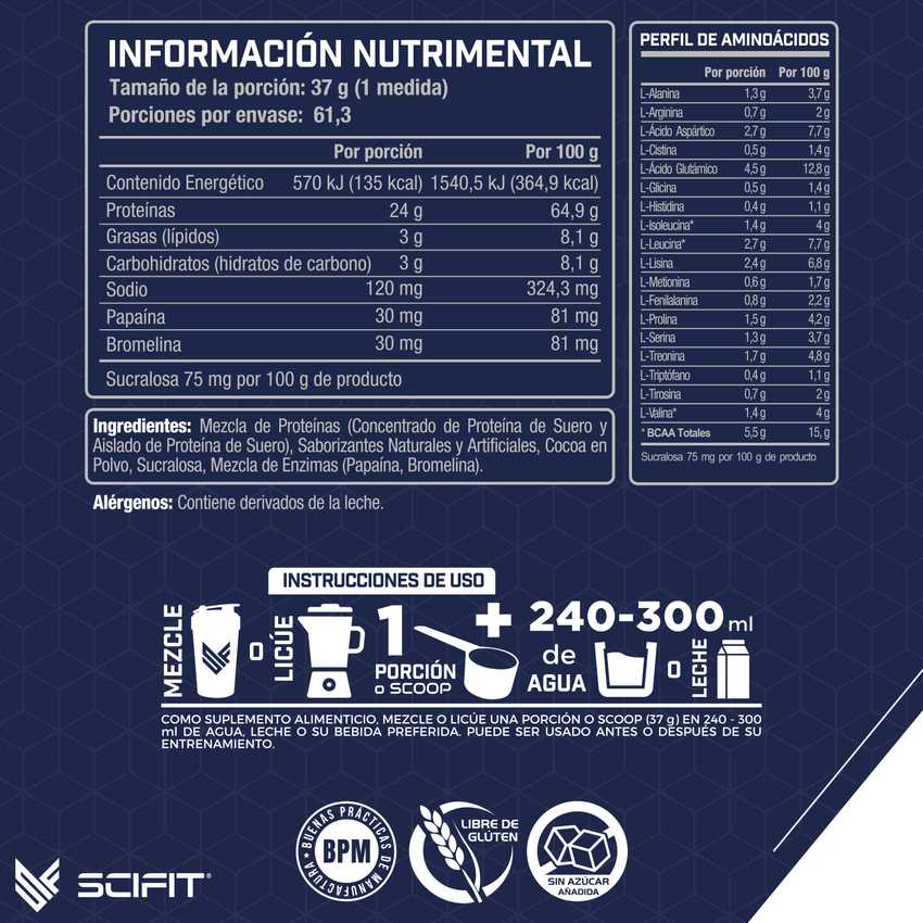 Proteína 100% Whey Protein