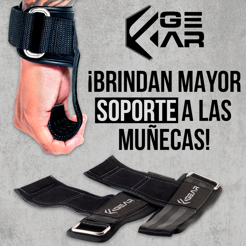 Grips para Levantamiento de Pesas