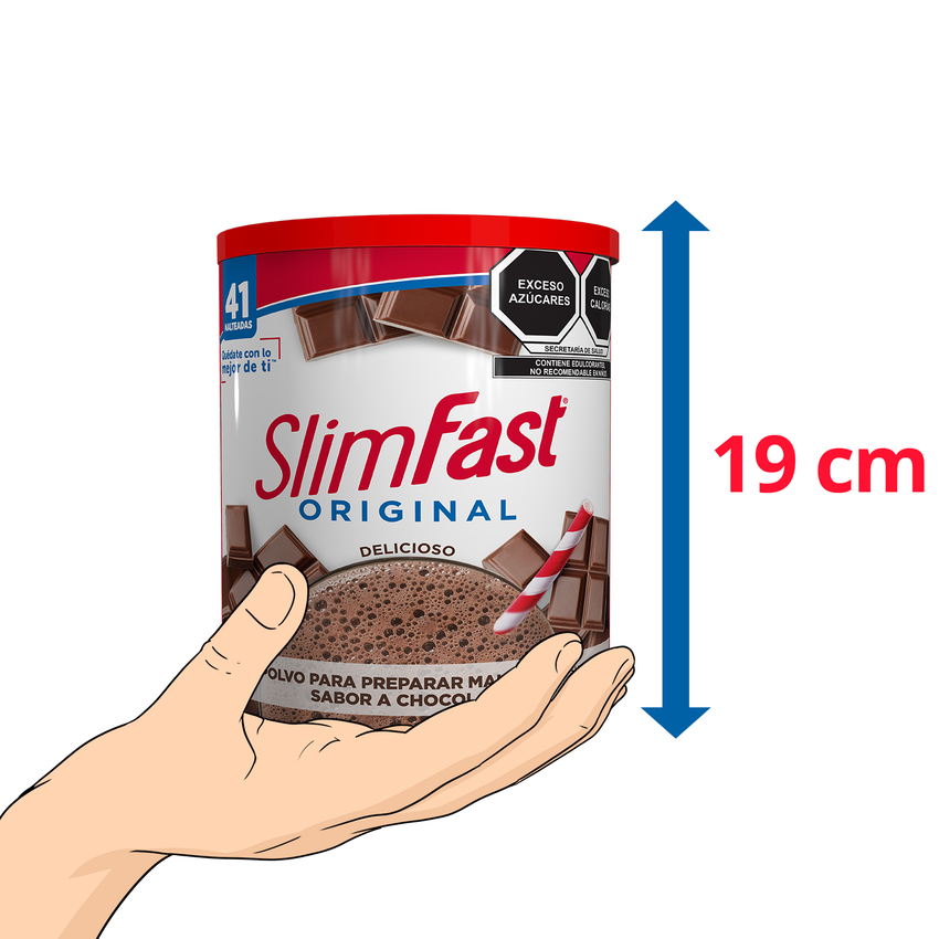 Slim Fast Malteada Original 1.36 kg